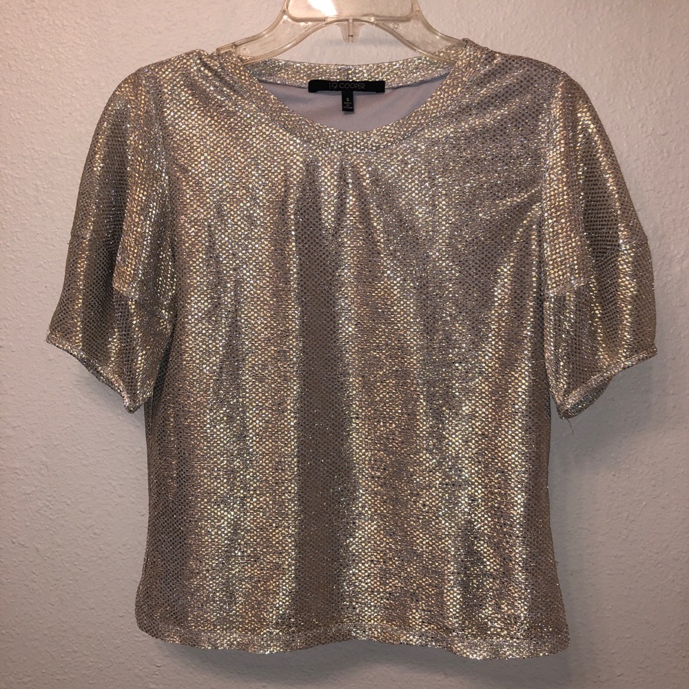 19 Cooper Gold Blouse - size S